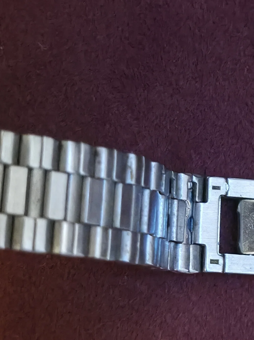 Seiko Silver-Tone Triangle Dial Quartz Watch - Silver